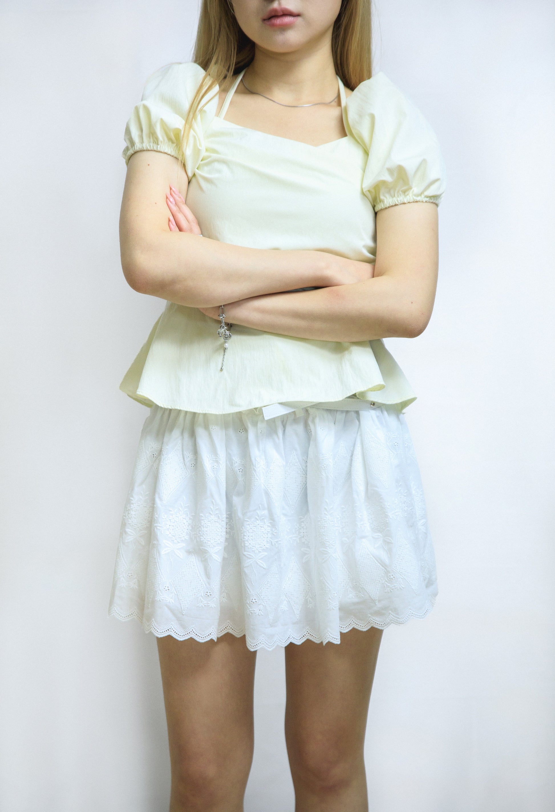 Lace Petal Skirt