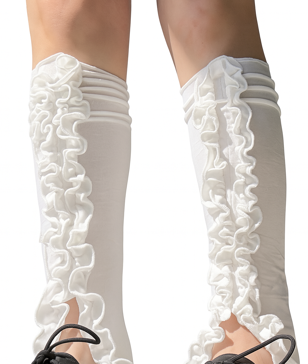 Ruffled Leg Warmers