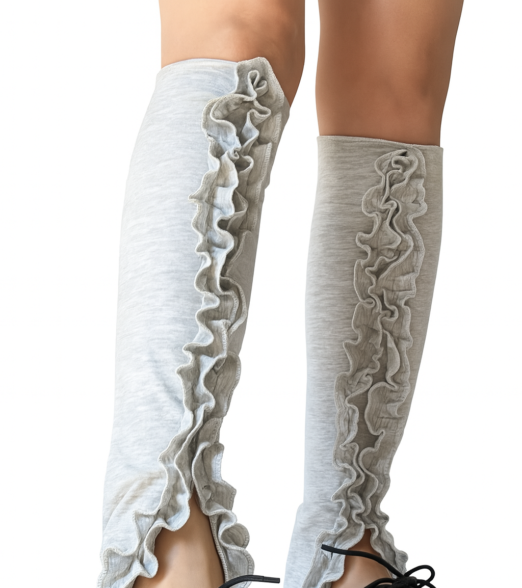 Ruffled Leg Warmers