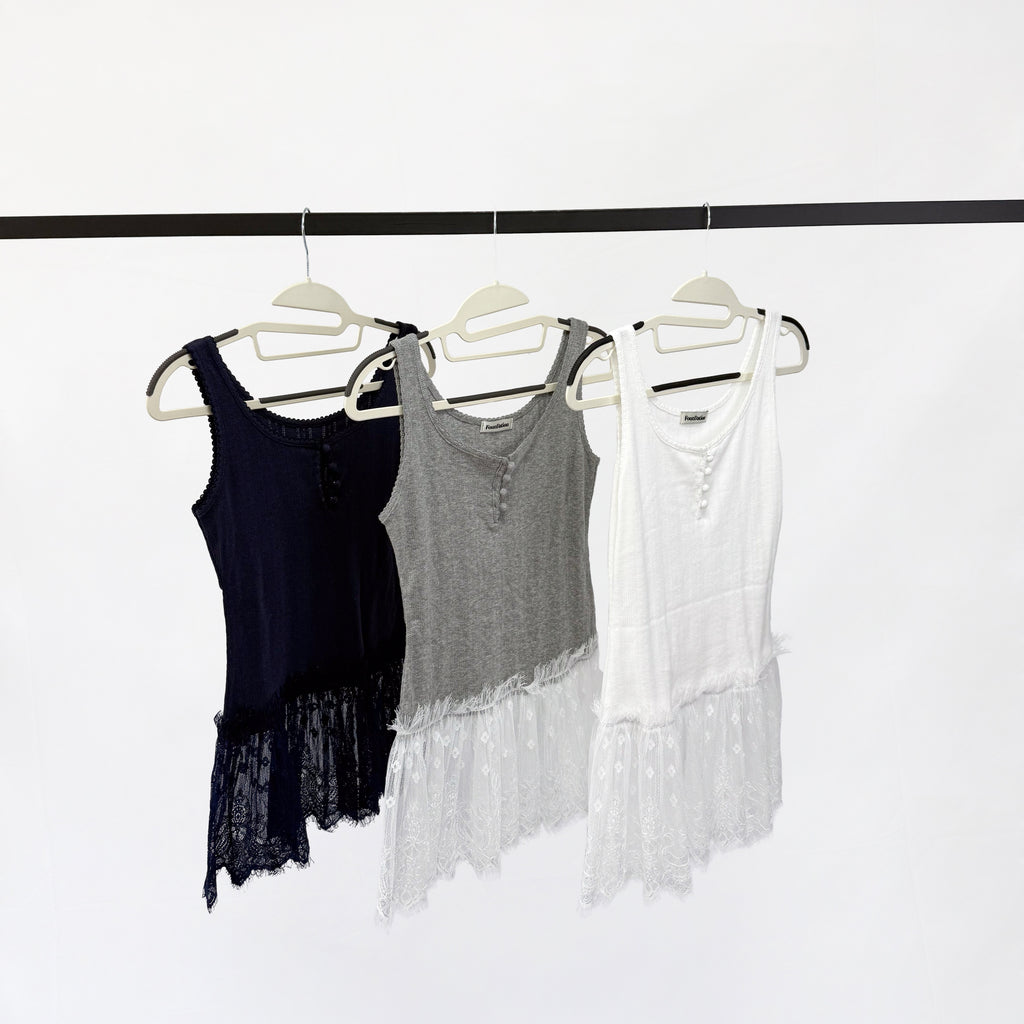 Anna Lace Layered Camisole Top
