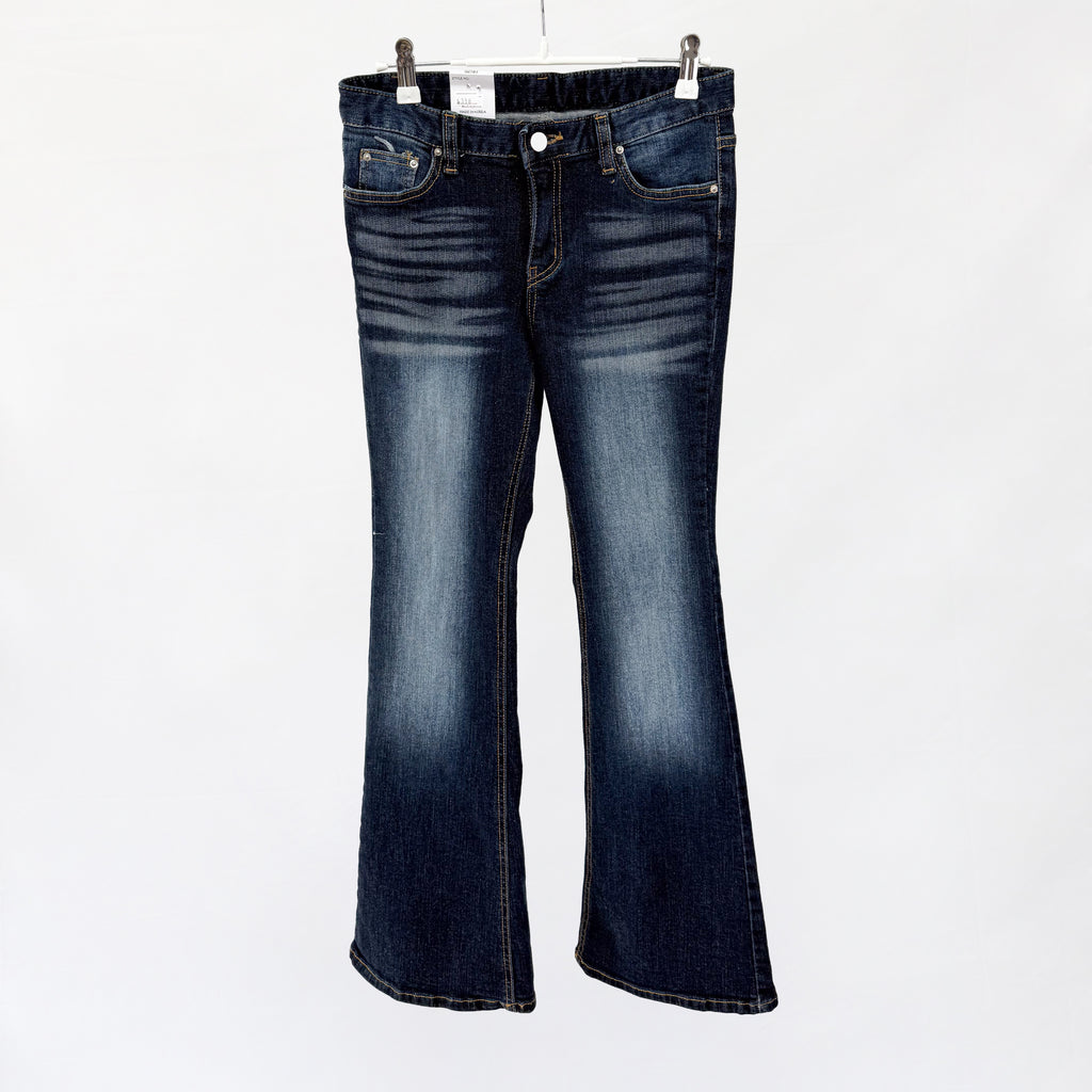 Low-rise 398 stretch bootcut pants jeans denim