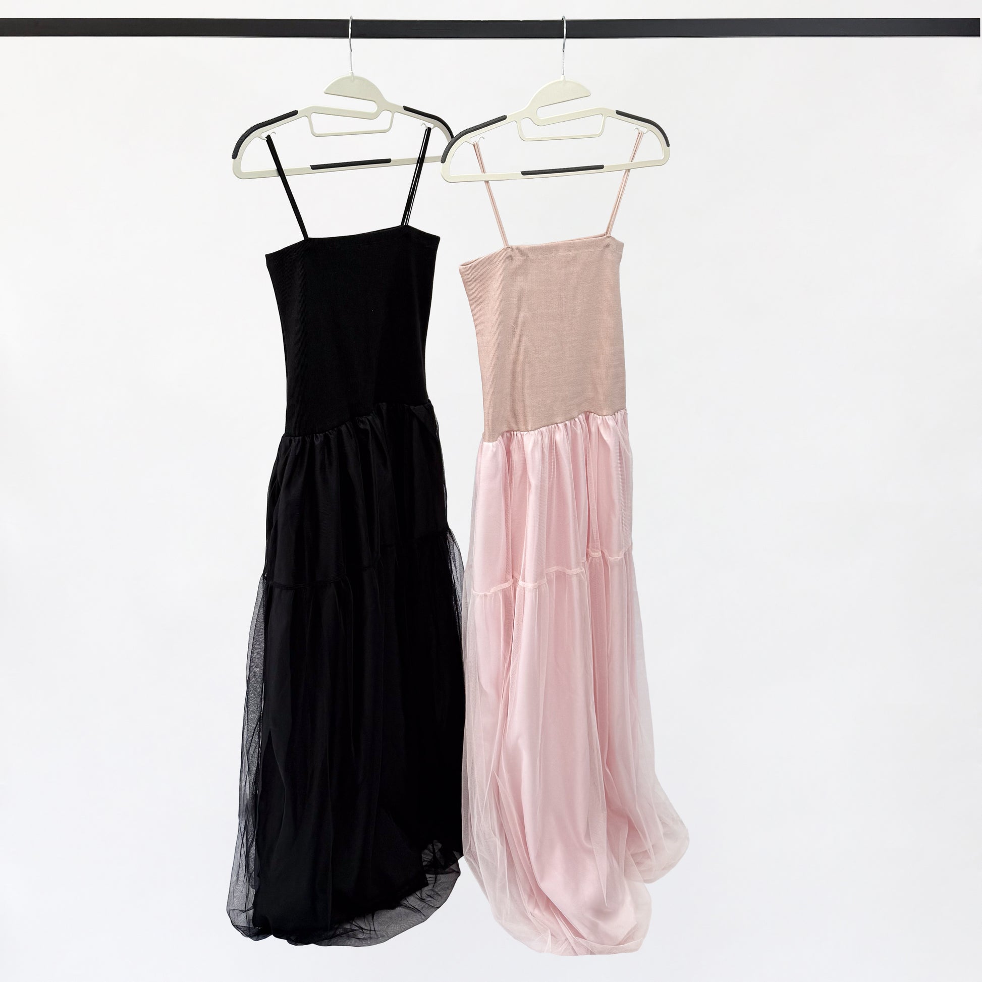 Shirred Balloon Dress