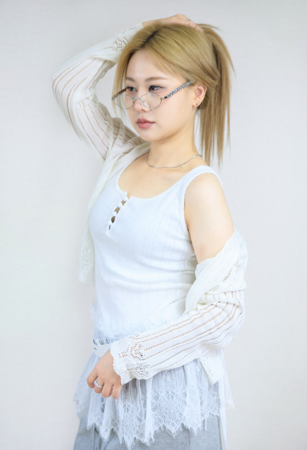 Anna Lace Layered Camisole Top