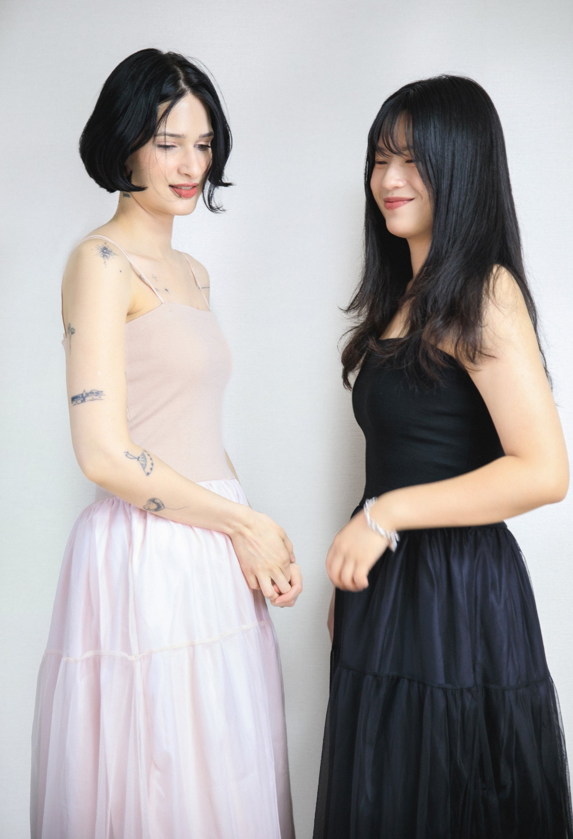Shirred Balloon Dress