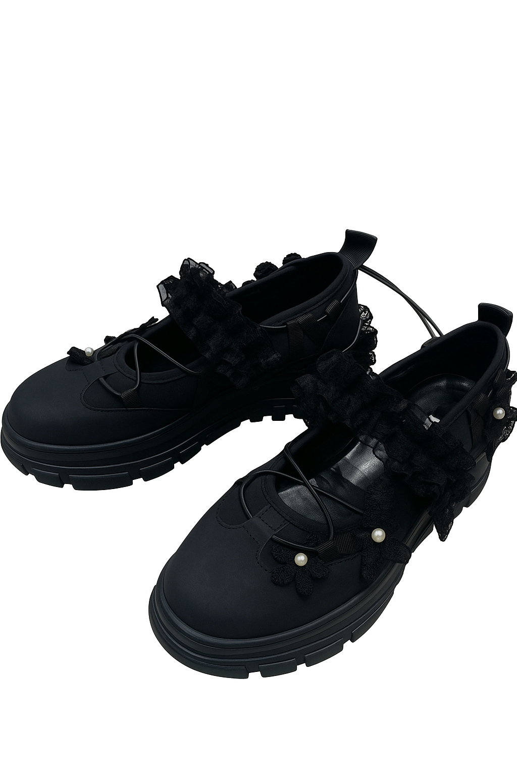 Lace Mary Jane Shoes