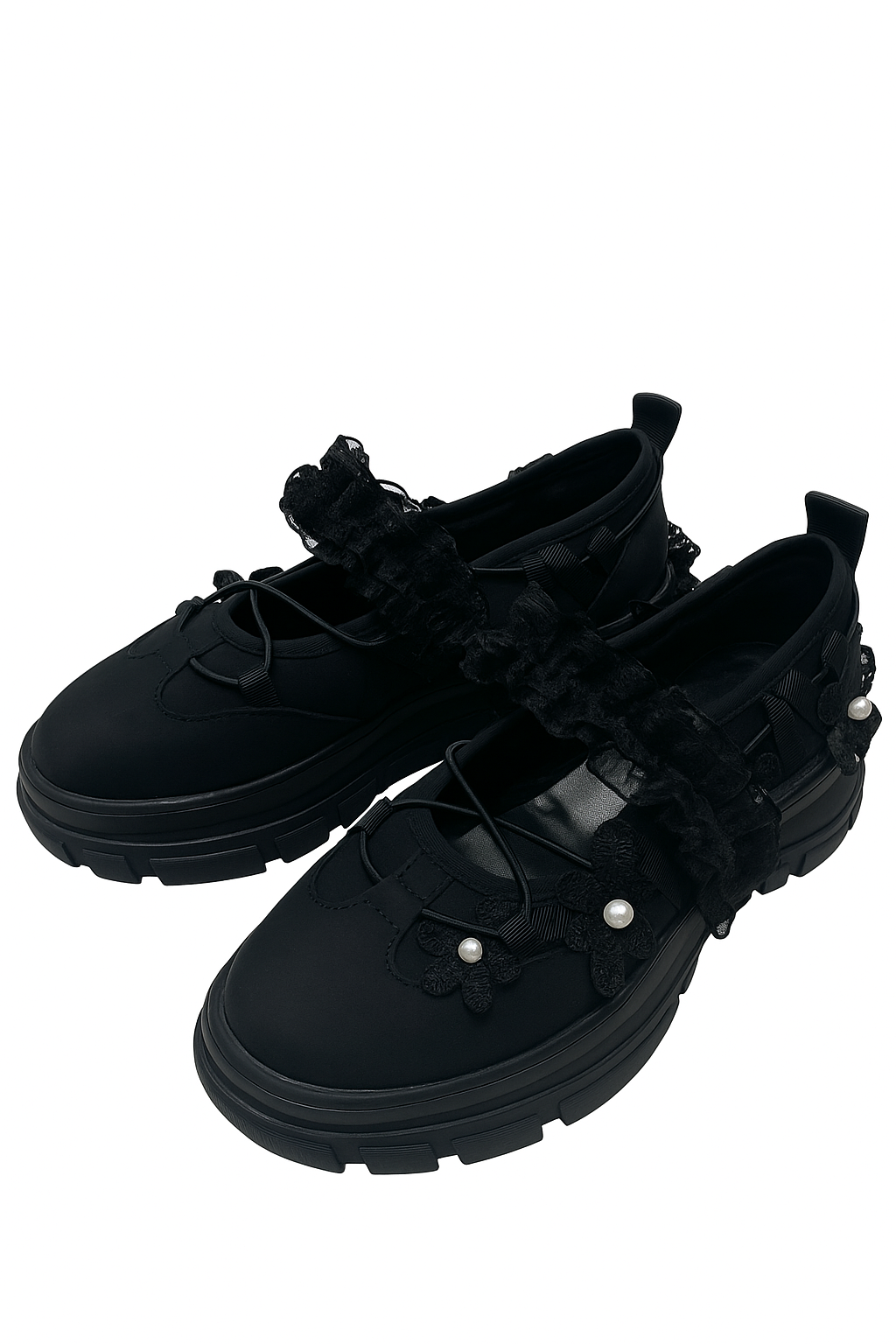 Lace Mary Jane Shoes