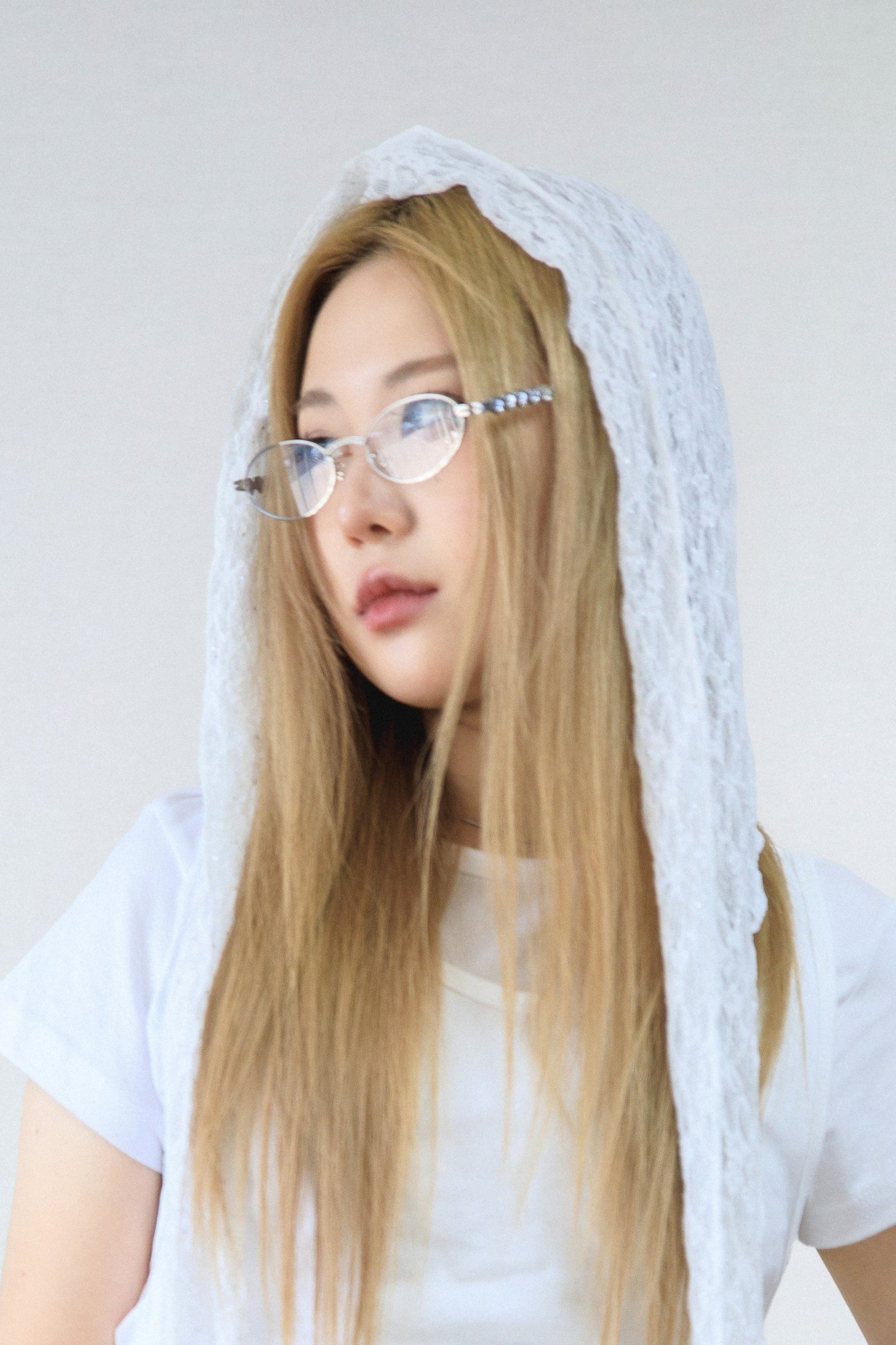 Heart Cubic Zirconia Glasses